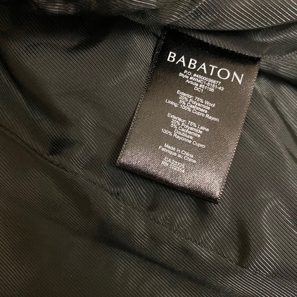 Babaton Connor Short Belted Wool Coat - Picture 7 of 9